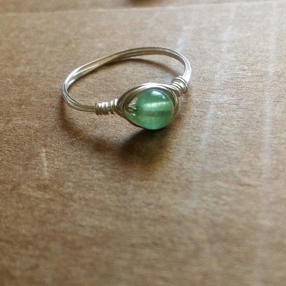 Artisan crystal ring set, mothers day graduation - Picture 1 of 5